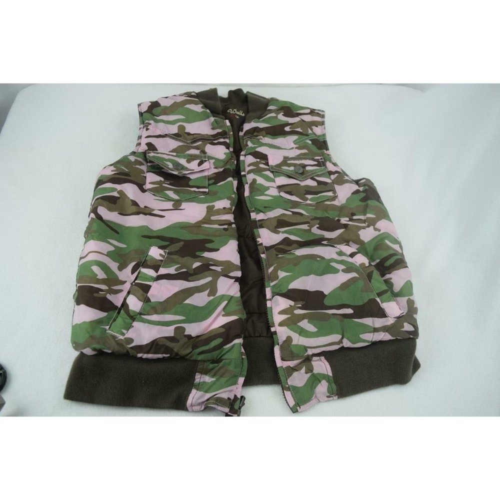 Walls Reversible Vest Pink Camo/Brown M